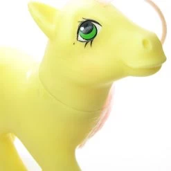 Hasbro Posey My Little Pony Vintage G1 12 Hasbro Posey My Little Pony Vintage G1 -Hasbro Shop Posey yellow body green eyes pink mane tail