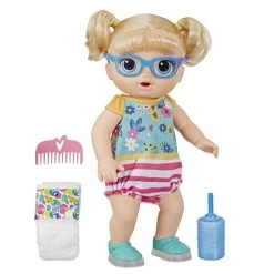 Hasbro BABY ALIVE Step ‘n Giggle Baby Blonde Hair Doll