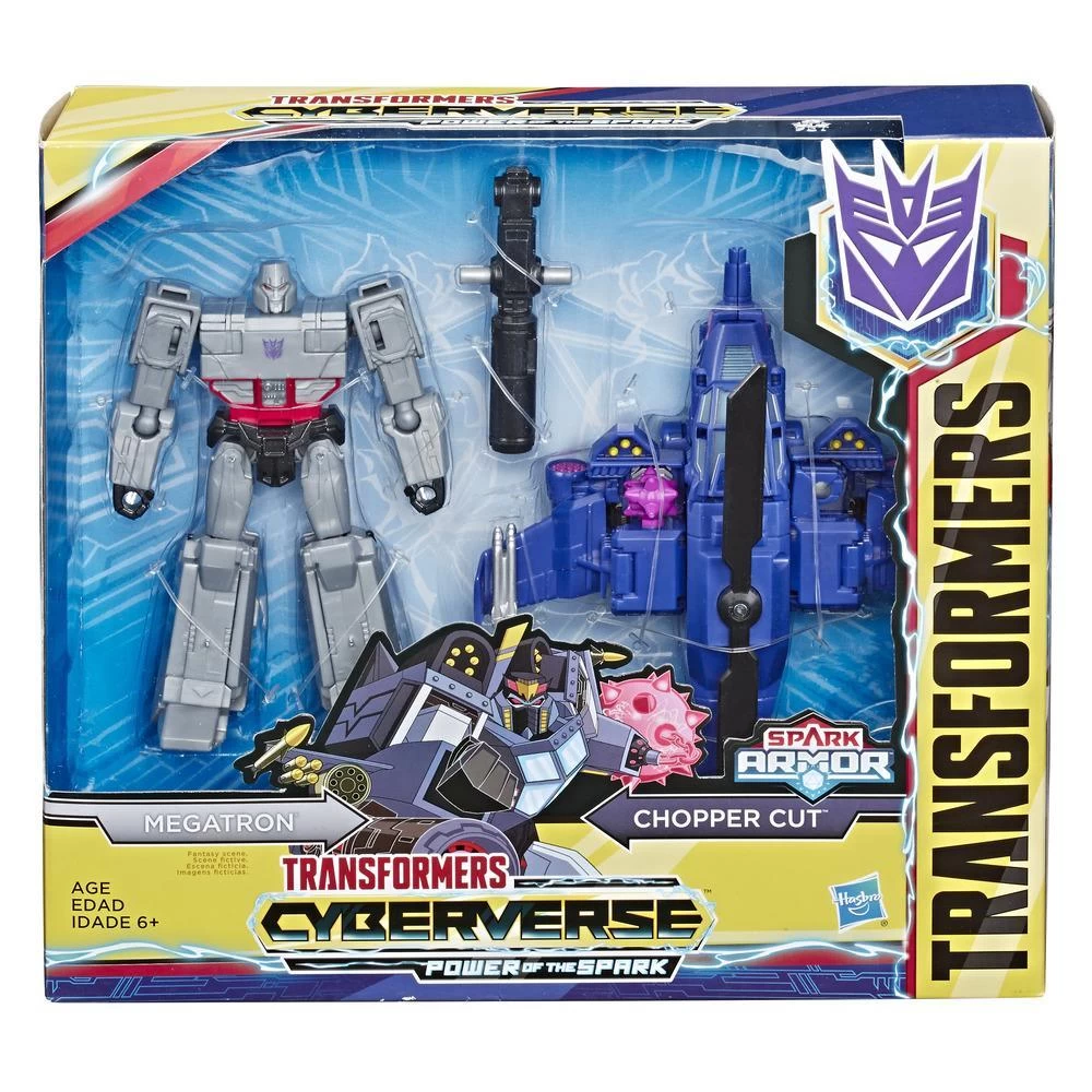 Hasbro TRANSFORMERS Cyberverse Spark Armor Megatron Action Figure 4 Hasbro TRANSFORMERS Cyberverse Spark Armor Megatron Action Figure - Image 2