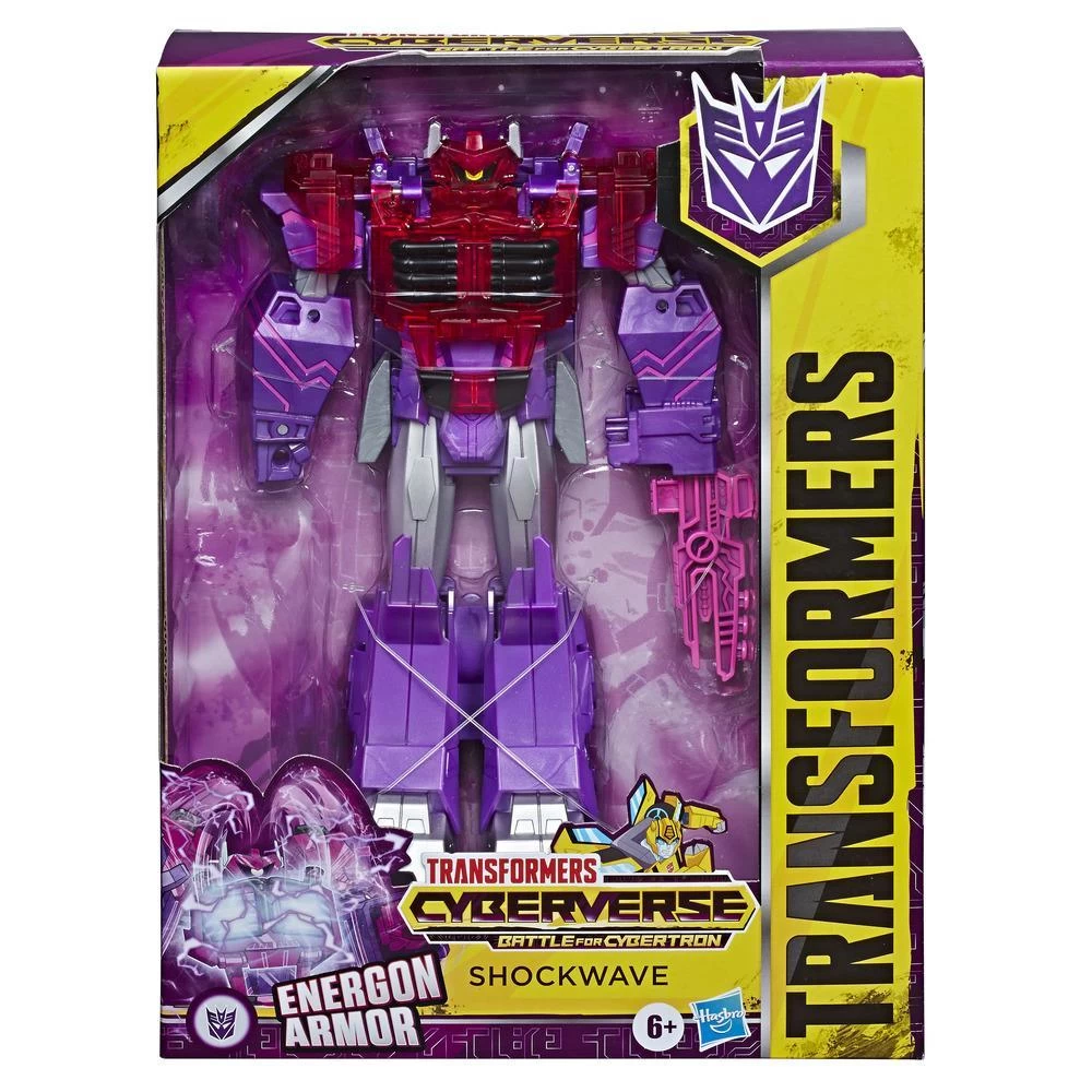 Hasbro TRANSFORMERS Cyberverse Ultimate Class SHOCKWAVE Action Figure 5 Hasbro TRANSFORMERS Cyberverse Ultimate Class SHOCKWAVE Action Figure - Image 3