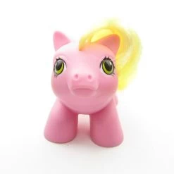 Hasbro Tappy Newborn G1 My Little Pony -Hasbro Shop Tappy pink newborn pony yellow hair sneakers
