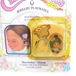 Hasbro Hyacinthia MOC Charmkins Vintage Ponytail Holder Butterfly Factory Sealed -Hasbro Shop Vintage Hyacinthia Charmkins butterfly hair clip elastic