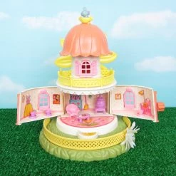 Hasbro Charmkins Flower Mill Play Set Windmill With Whippoorwill, Chrysanthemum & Furniture -Hasbro Shop Vintage charmkins playset whippoorwill flower mill headband
