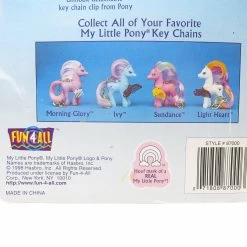 Hasbro Light Heart G2 My Little Pony Keychain MOC -Hasbro Shop Vintage g2 my little pony keychain light heart comb
