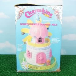 Hasbro Charmkins Flower Mill Play Set Windmill With Whippoorwill, Chrysanthemum & Furniture -Hasbro Shop Vintage hasbro charmkins flower mill cottage playset