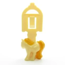 Hasbro Shop -Hasbro Shop Vintage mcdonald s my little pony butterscotch bookmark
