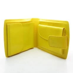 Hasbro Charmkins Wallet Vintage Yellow Vinyl Bifold Billfold & Coin Purse With Brown Eyed Susan 12 Hasbro Charmkins Wallet Vintage Yellow Vinyl Bifold Billfold & Coin Purse With Brown Eyed Susan -Hasbro Shop Wallet billfold vintage yellow vinyl charmkins brown eyed susan