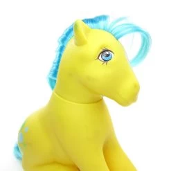 Hasbro Bubbles My Little Pony Vintage G1 Sitting Pose -Hasbro Shop Yellow my little pony bubbles blue hair