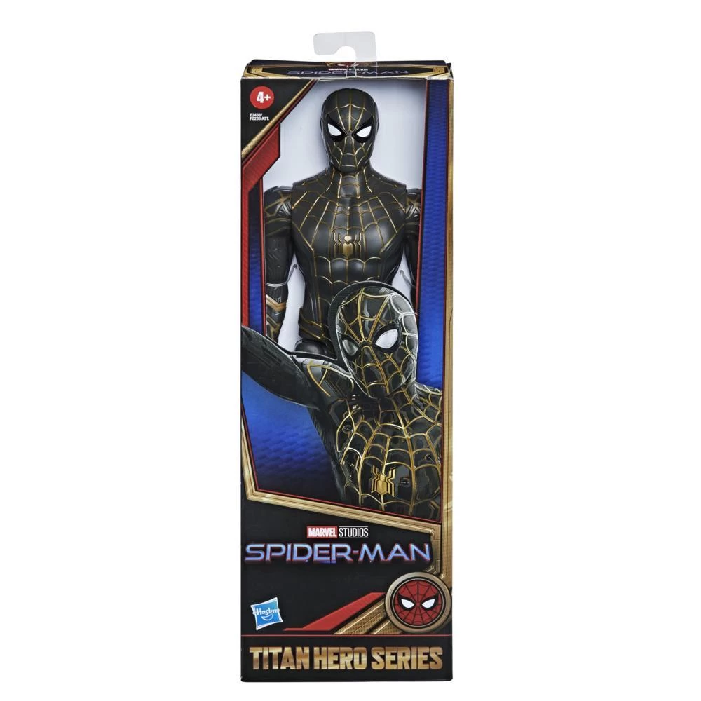 Hasbro Marvel Spider-Man Black And Gold Suit Spider-Man Action Figure 5 Hasbro Marvel Spider-Man Black And Gold Suit Spider-Man Action Figure - Image 3