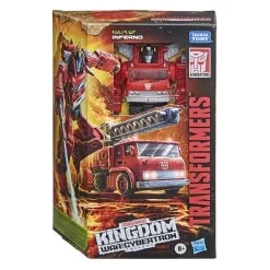 Hasbro Transformers Kingdom Voyager WFC-K19 Inferno Action Figure