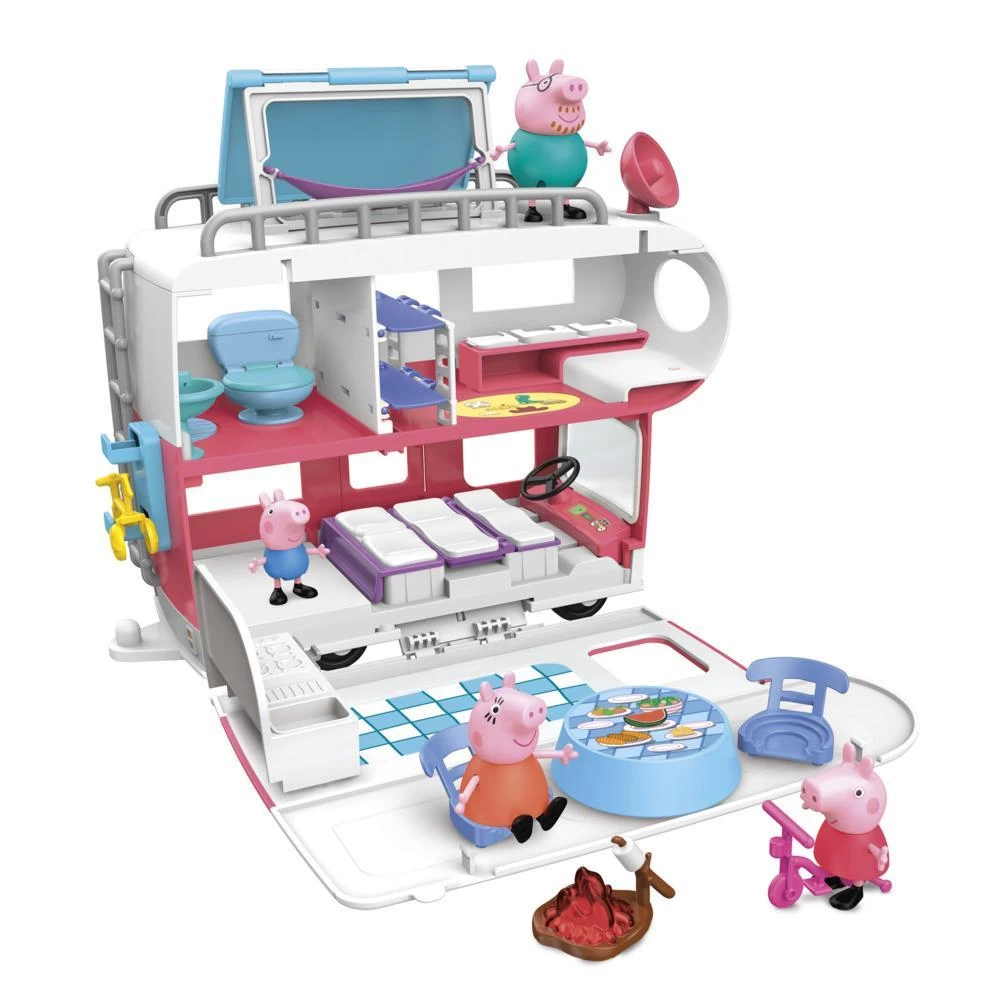 Hasbro Peppa Pig Peppa’s Adventures Peppa’s Family Motorhome Toy 4 Hasbro Peppa Pig Peppa’s Adventures Peppa’s Family Motorhome Toy - Image 2