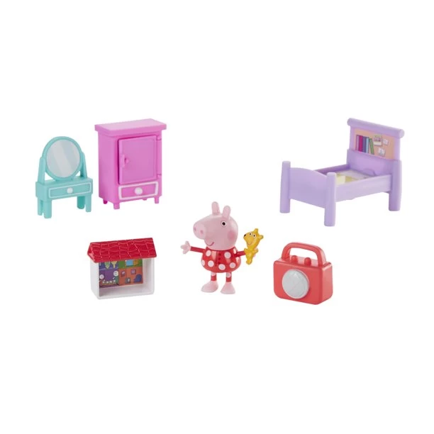 Hasbro Peppa Pig Peppa's Adventures Bedtime With Peppa Playset 4 Hasbro Peppa Pig Peppa's Adventures Bedtime With Peppa Playset - Image 2