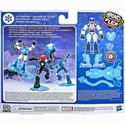 Hasbro Marvel Bend And Flex Missions Capitan America Figure - 15 CM -Hasbro Shop img 250733 446065f0ae6f8de38310b1f5892d3346 1